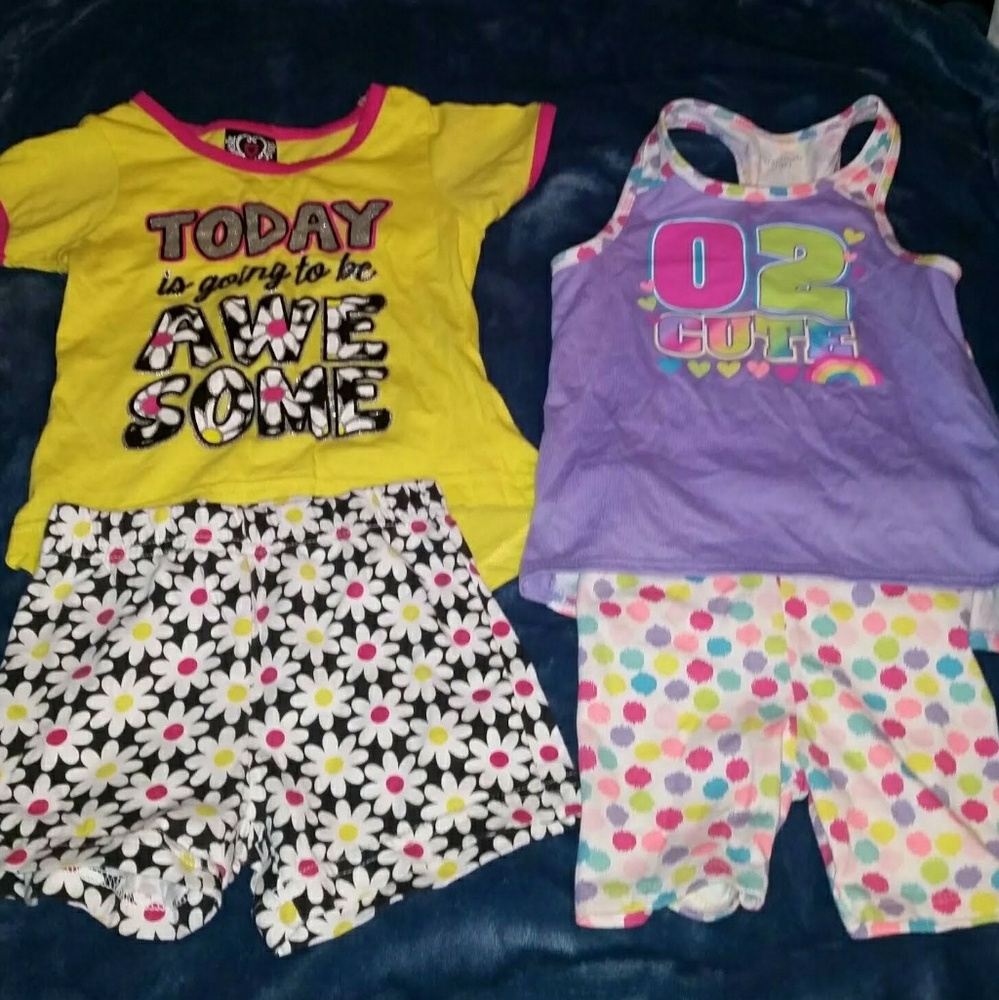 SET OF 2 TODDLER GIRL OUTFITS